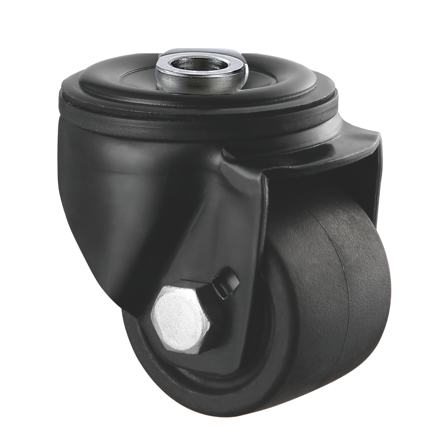 גלגל 75MM ניילון חור לעומס 600 ק"ג