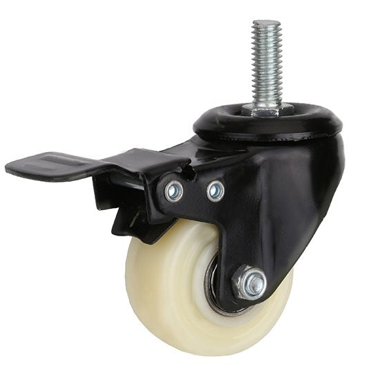 גלגל 40MM אוקולון הברגה M10X25 + מעצור לעומס 35 ק"ג