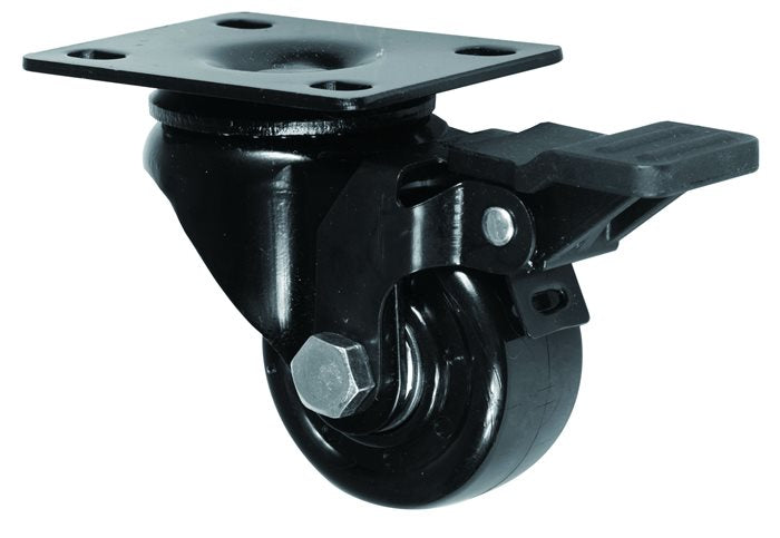 גלגל 40MM סיליקון PP פלטה מסתובבת לעומס 100 ק"ג