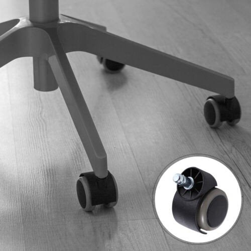 גלגל 50MM סיליקון כפול לכסא משרדי פין Q10 לעומס 50 ק"ג