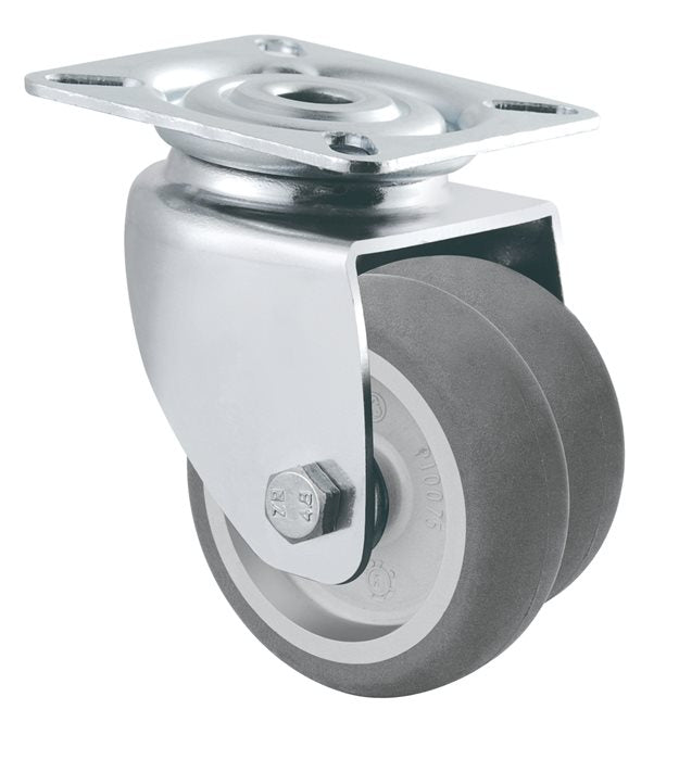 גלגל כפול "2 גומי חור לעומס 60 ק"ג