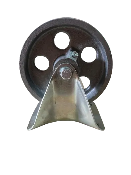 גלגל "5 יציקת ברזל קבועה לעומס 200 ק"ג