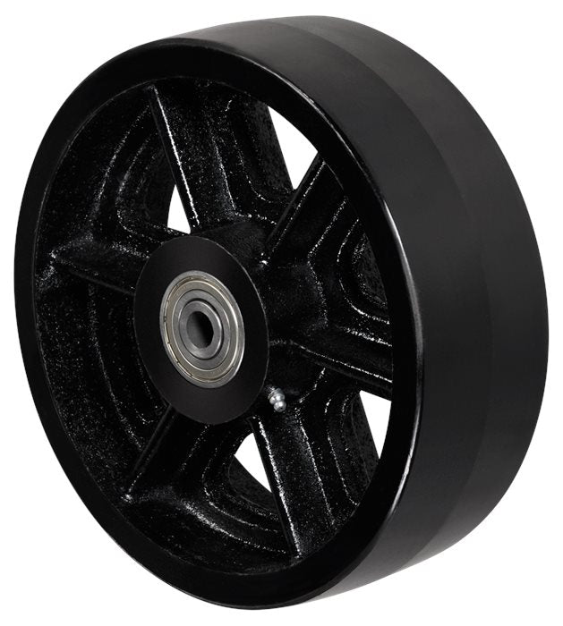 גליל "12 יציקת ברזל מסתובבת לעומס 2,000 ק"ג