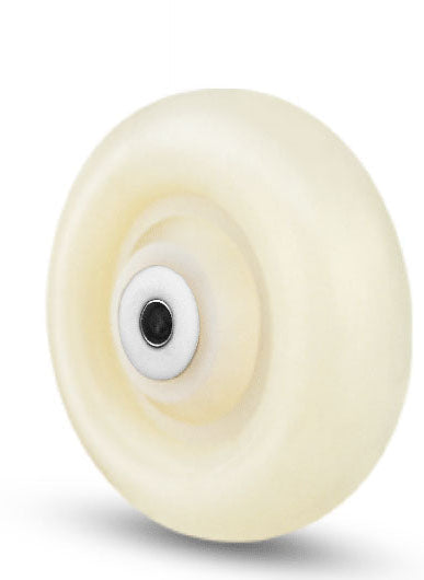 גליל / גלגל "8 ניילון PP לעומס 400 ק"ג מיסב BALL BEARING כפול