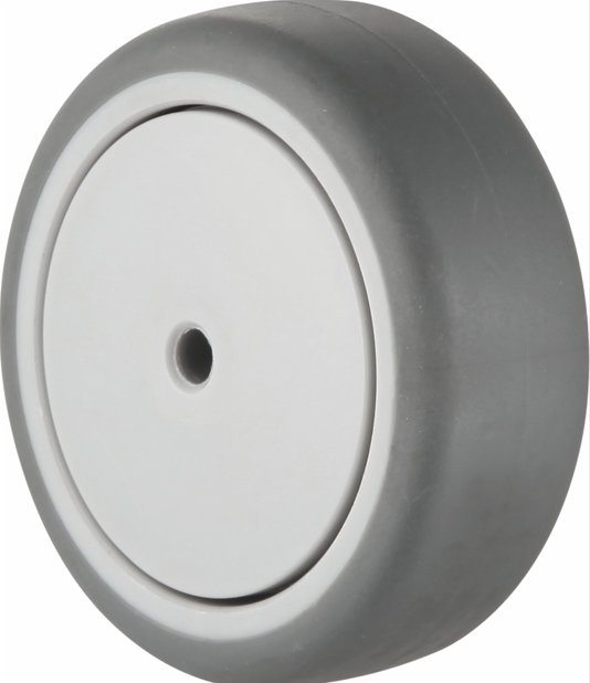 גליל/גלגל "4 גומי אפור לעומס 100 ק"ג