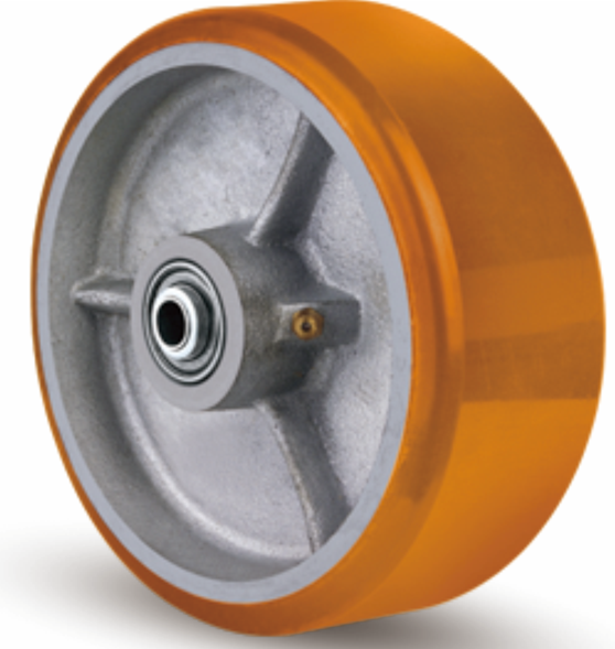 גליל "8 יציקת ברזל מגופר פוליאוריטן לעומס 1,500 ק"ג