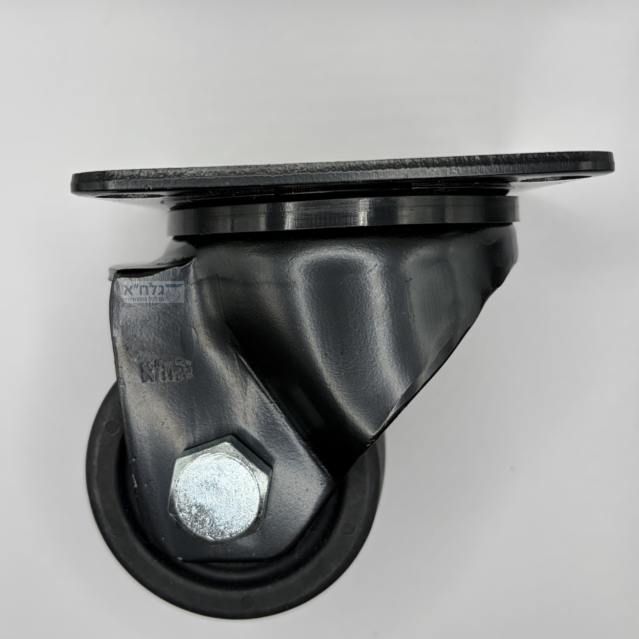 גלגל 75MM ניילון פלטה מסתובבת לעומס 600 ק"ג