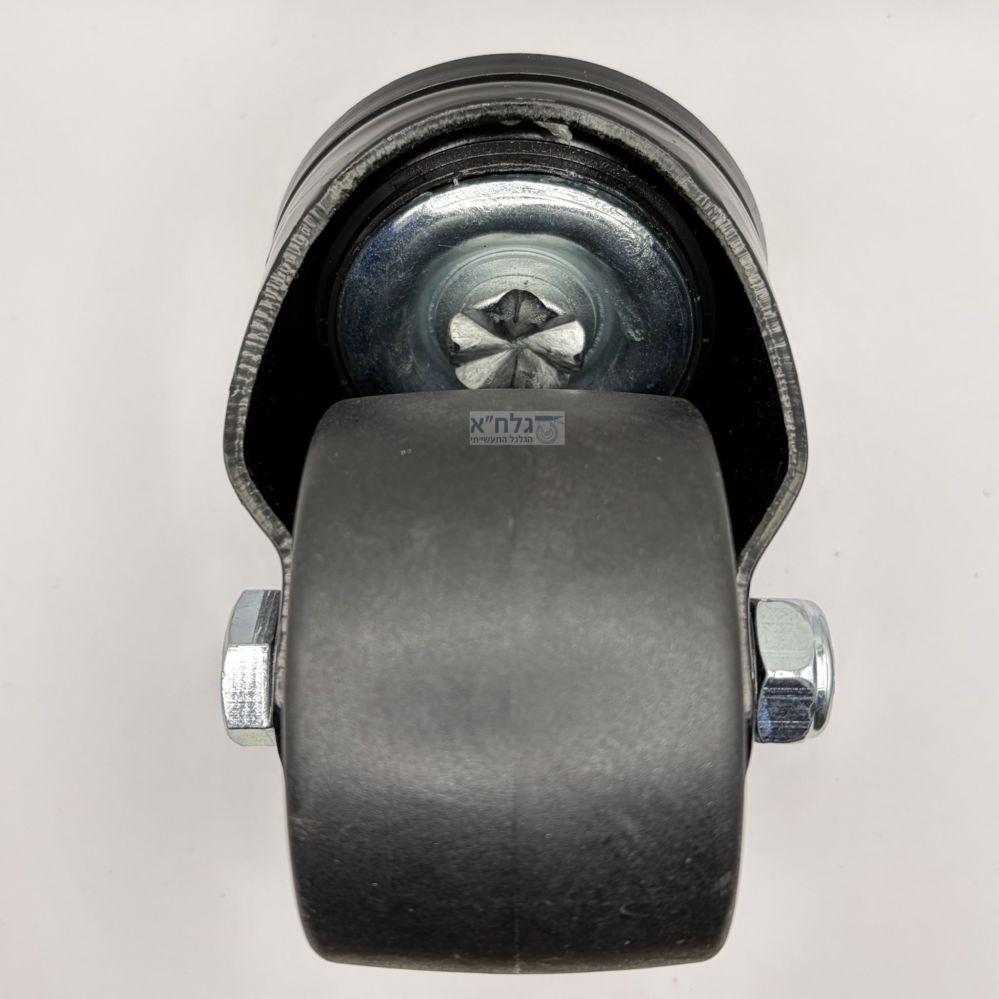 גלגל 75MM ניילון בורג M16X30 לעומס 600 ק"ג