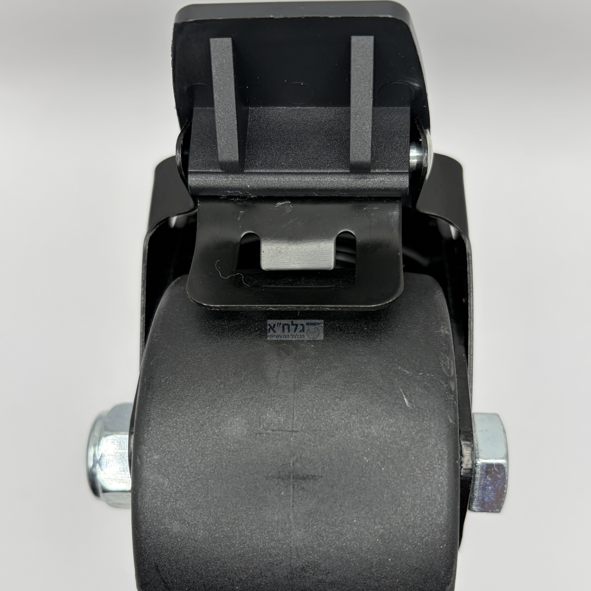 גלגל 75MM ניילון בורג M16X30 + מעצור לעומס 600 ק"ג