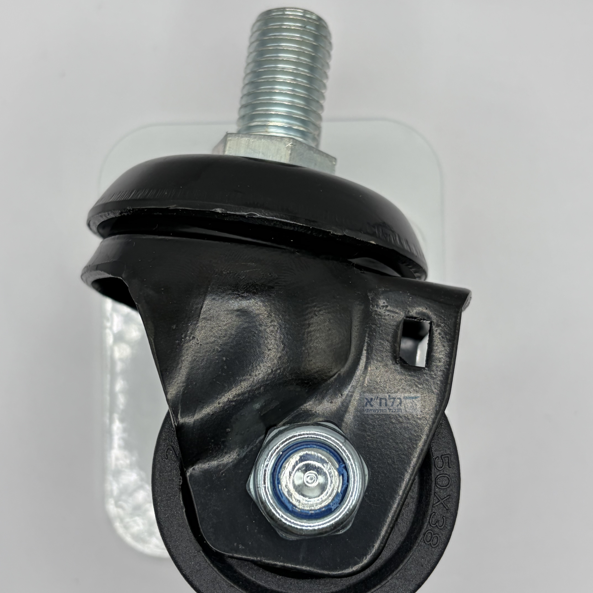 גלגל 50MM ניילון בורג M16X25 לעומס 300 ק"ג