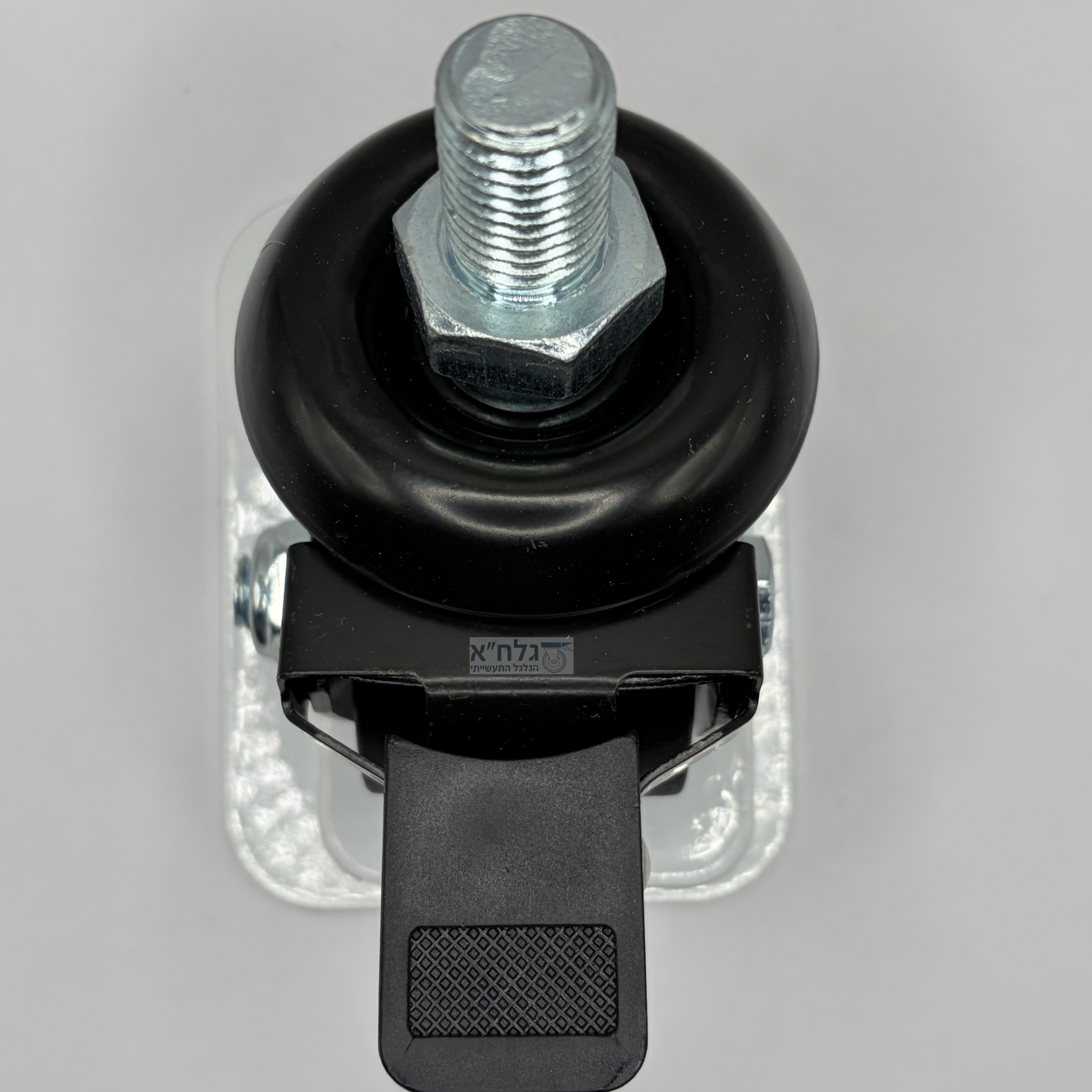 גלגל 50MM ניילון בורג M16X25 + מעצור לעומס 300 ק"ג