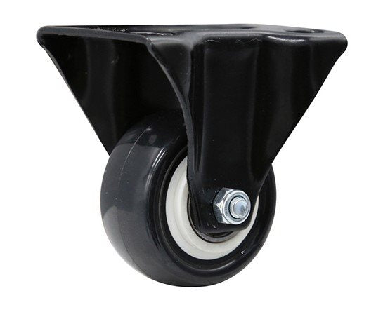 גלגל 65MM PVC פלטה מסתובבת + מעצור לעומס 90 ק"ג