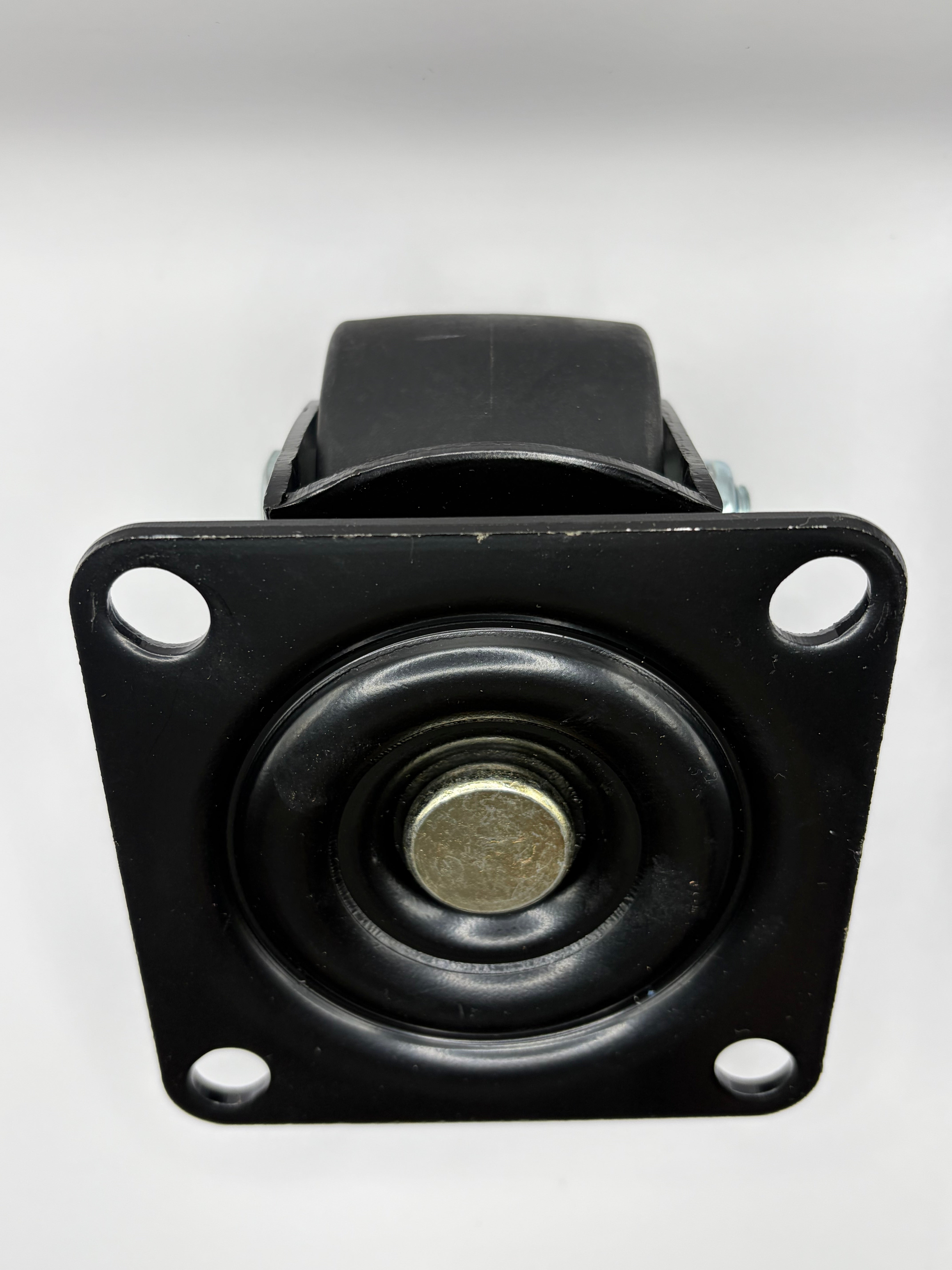 גלגל 50MM ניילון פלטה מסתובבת לעומס 300 ק"ג